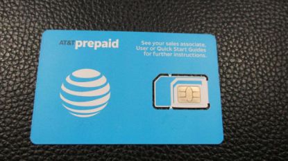 Picture of AT&T SIM Card